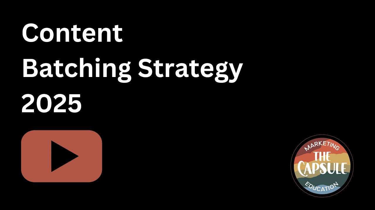 Content Batching Strategy 2025