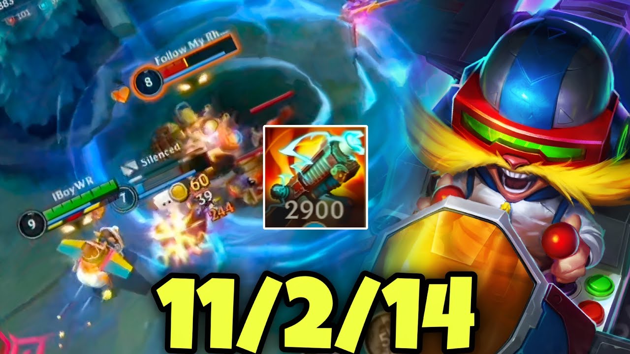 WILD RIFT ADC // THIS CORKI IN INSANE BROKEN CHAMP IN PATCH 7.0C WITH THIS BUILD AND RUNES GAMEPLAY!