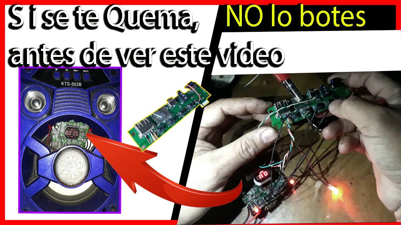 Como reciclar un REPRODUCTOR BLUETOOTH | adaptar Bluetooth a otra caja