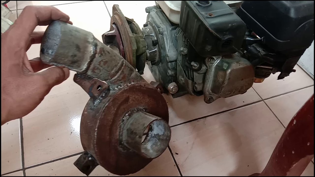 Membuat mesin sedot irigasi dari bekas jet pump