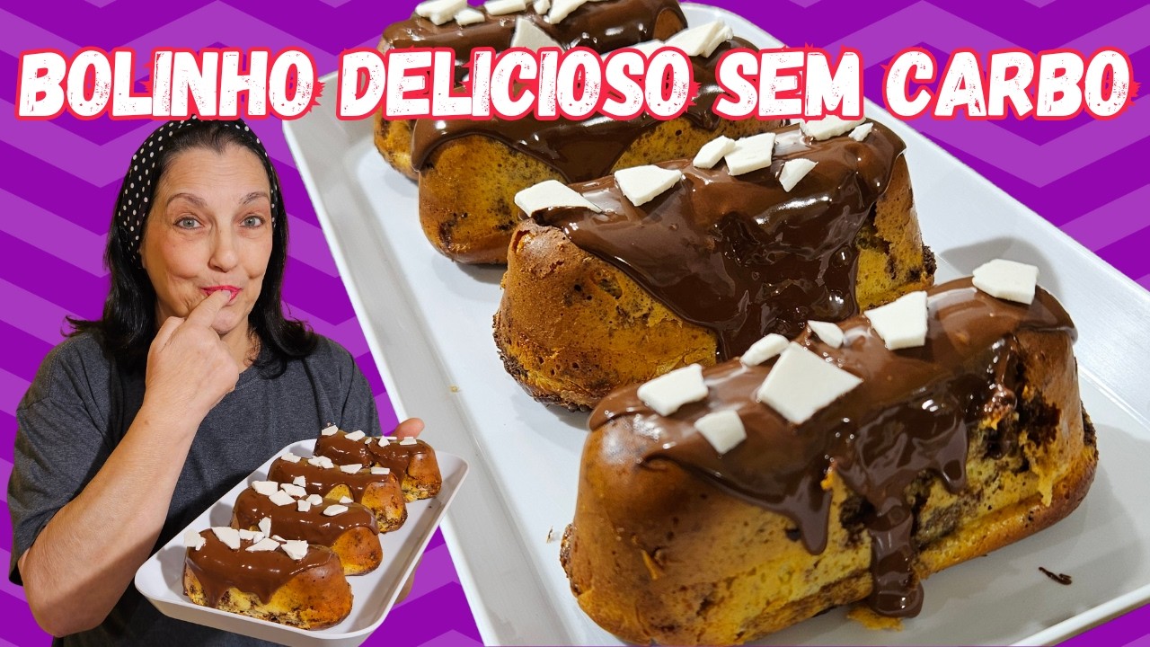 BOLO DIET TIPO ANA MARIA ZERO CARBOIDRATO