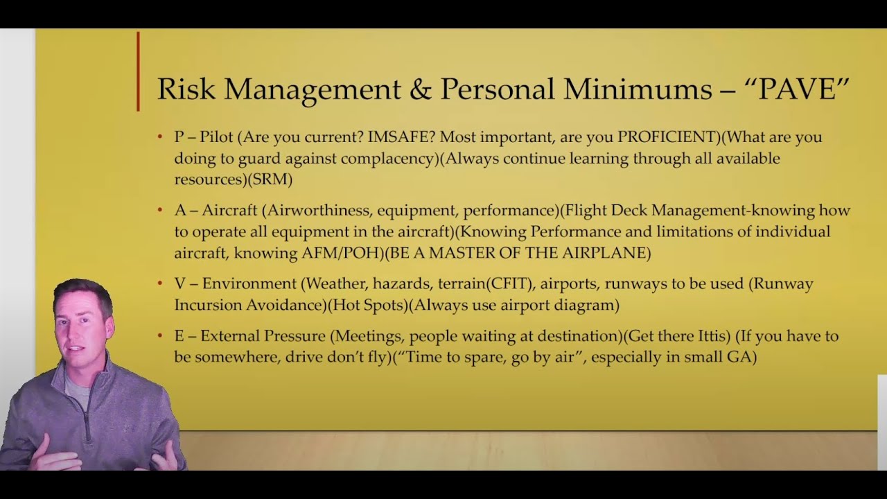 Pilot Qualifications (ACS Private Pilot)