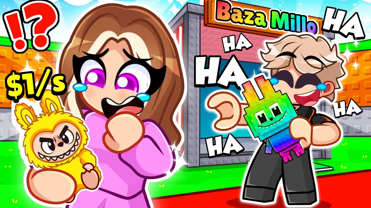 OSZUKAŁEM Moją Dziewczynę w Roblox Steal a Labubu!