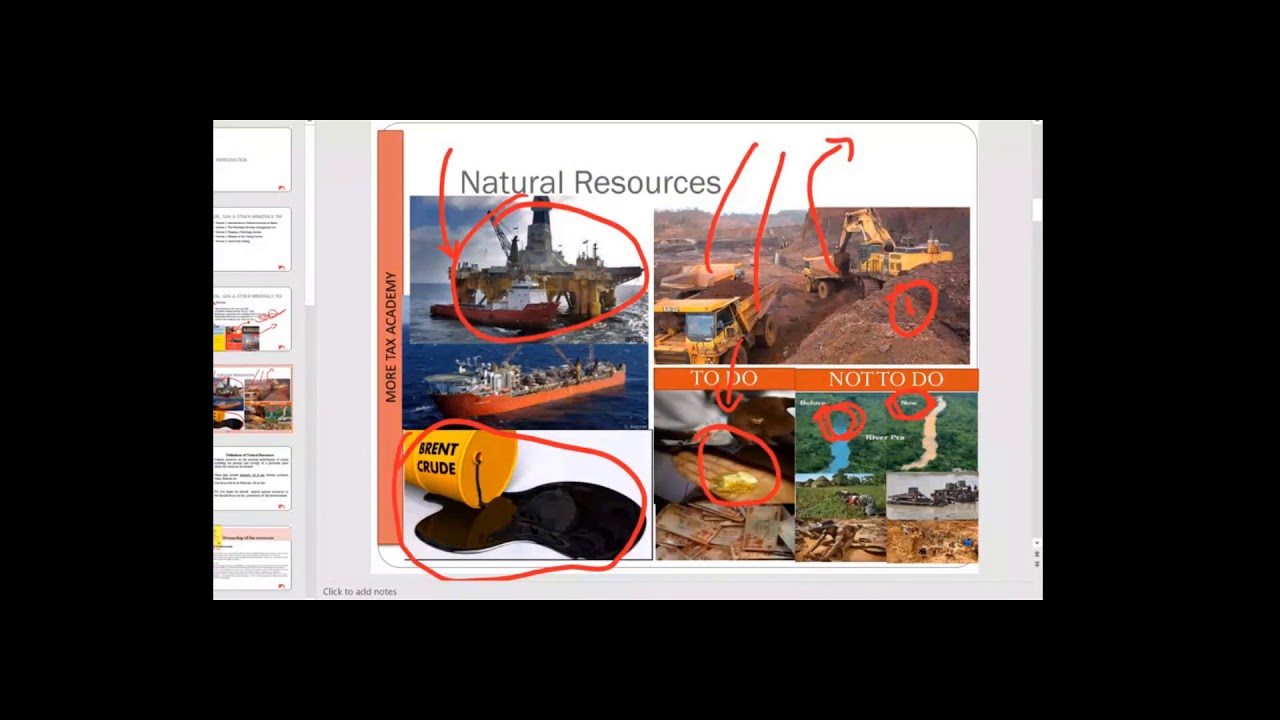 Oil Gas Taxation Introduction Pt 1