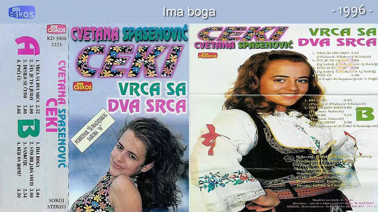Cvetana Spasenovic Ceki - Vrca sa dva srca - (Audio 1996) - CEO ALBUM