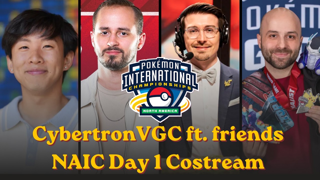 🔴NAIC VGC 2026 Day 1 - Cybertron Co-Stream