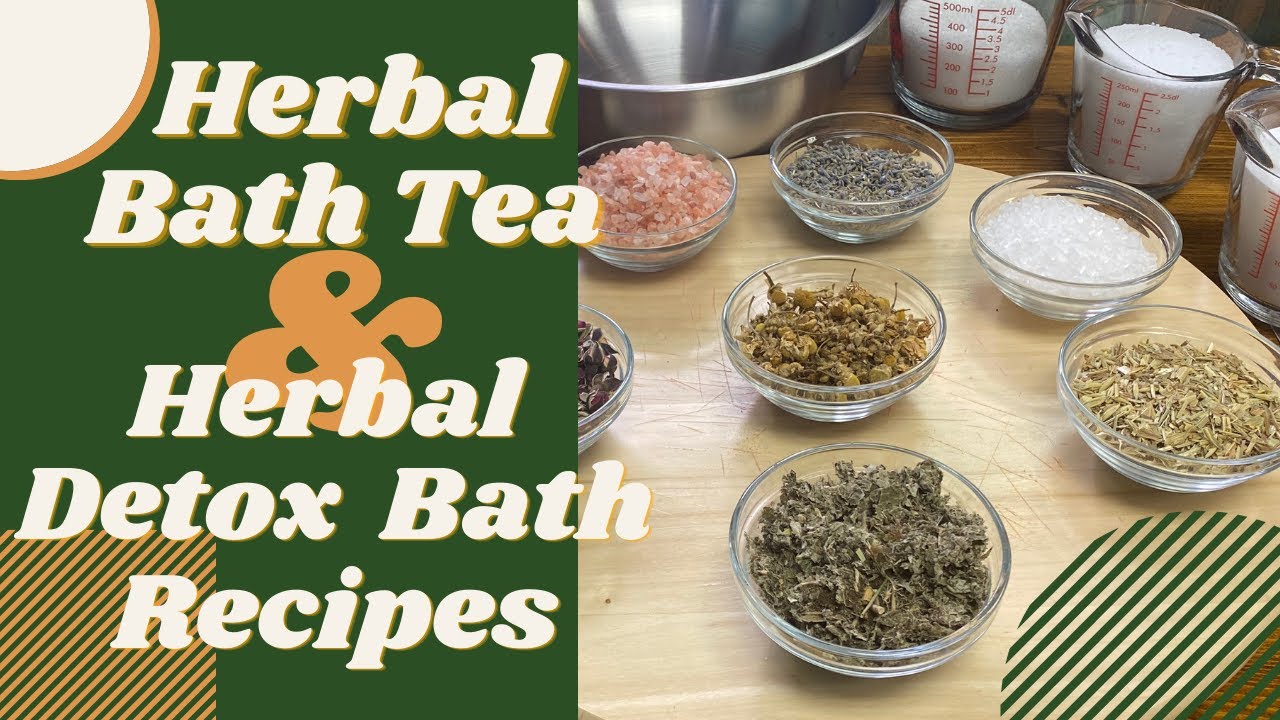 How to make | Herbal Bath Tea & Relaxing Bath Soak Recipe for Spa & Relaxation Day | Umamitea.com