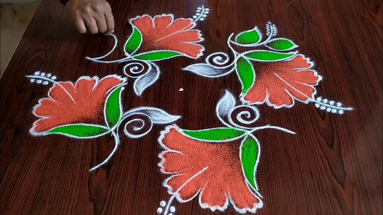 (3) Dot's రోజు వారి ముగ్గులు simple Easy daily kolams