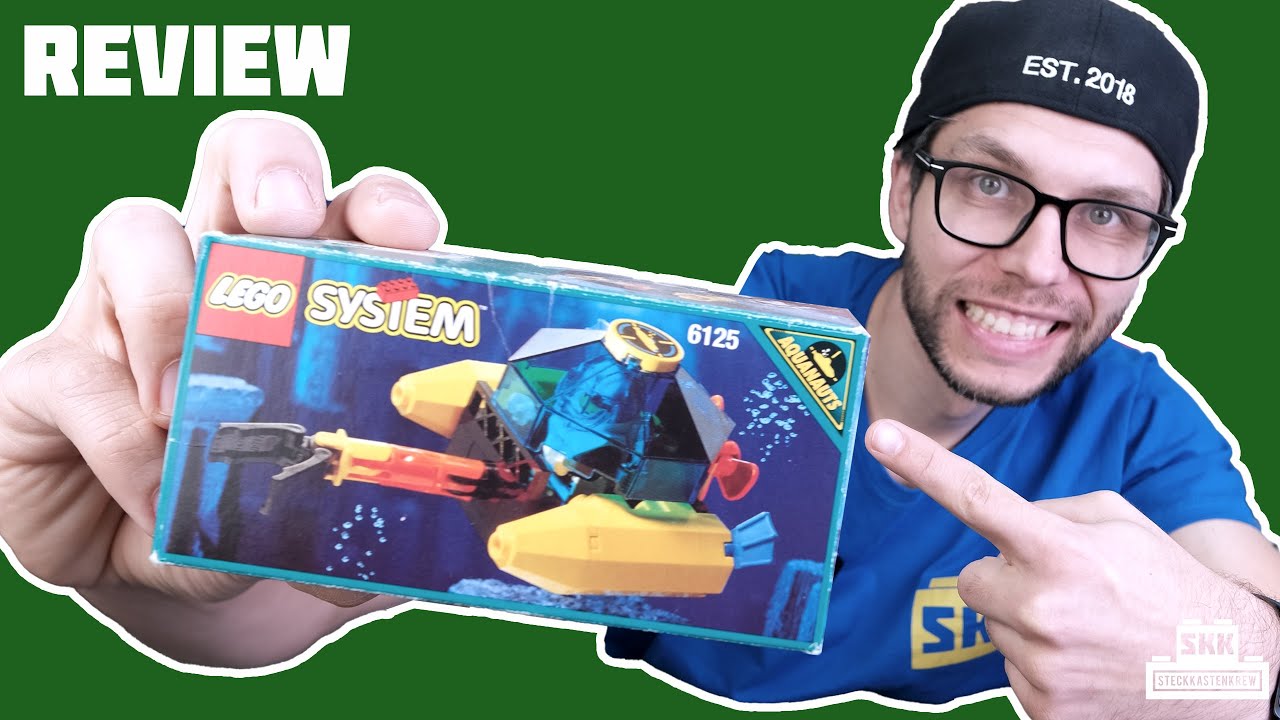 Mit dem Aquanauts Mini-Tauchboot Richtung Abenteuer: LEGO® 6125 Sea Sprint 9 von 1995 [Review]