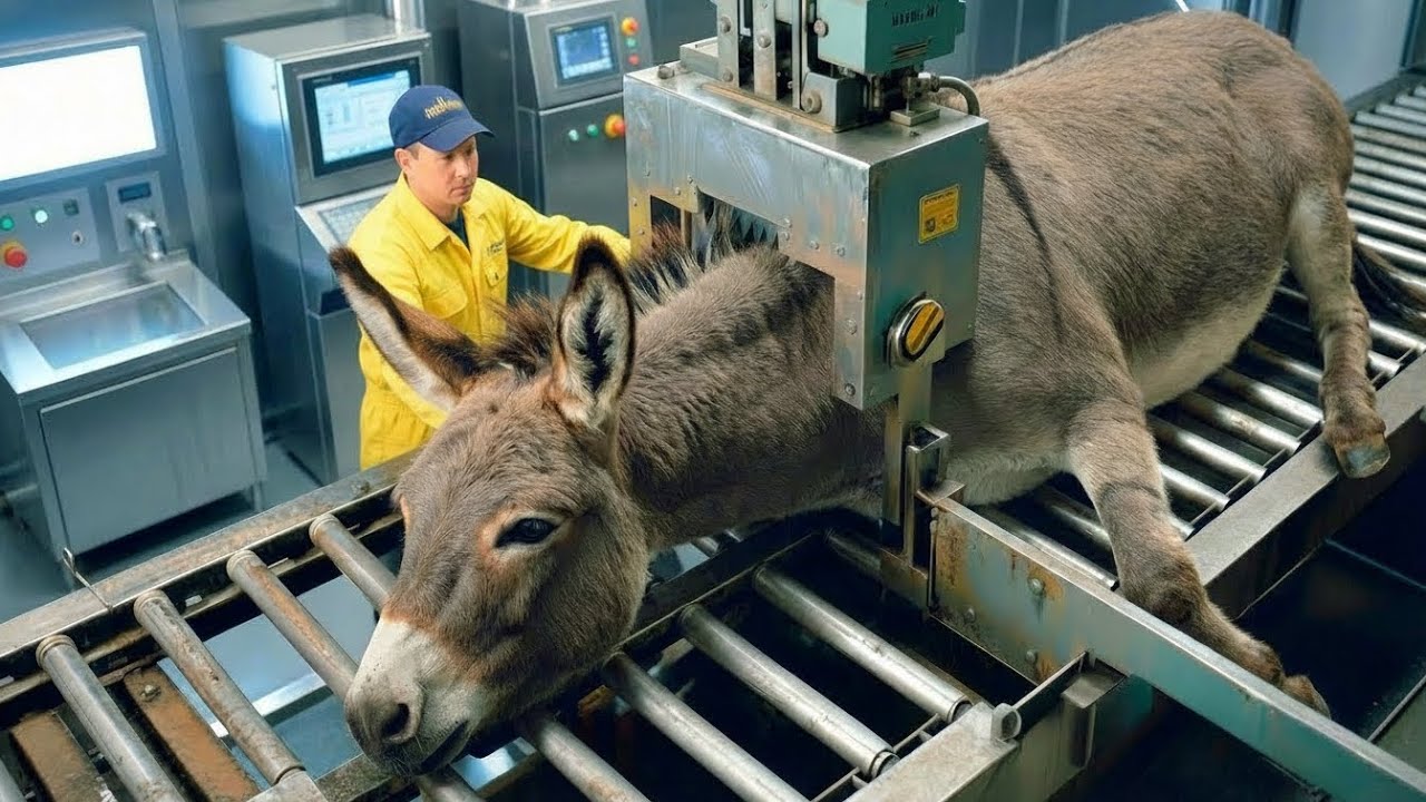 Inside the Donkey Leather Factory &ndash; (Full Process) How Luxury Goods Are Made