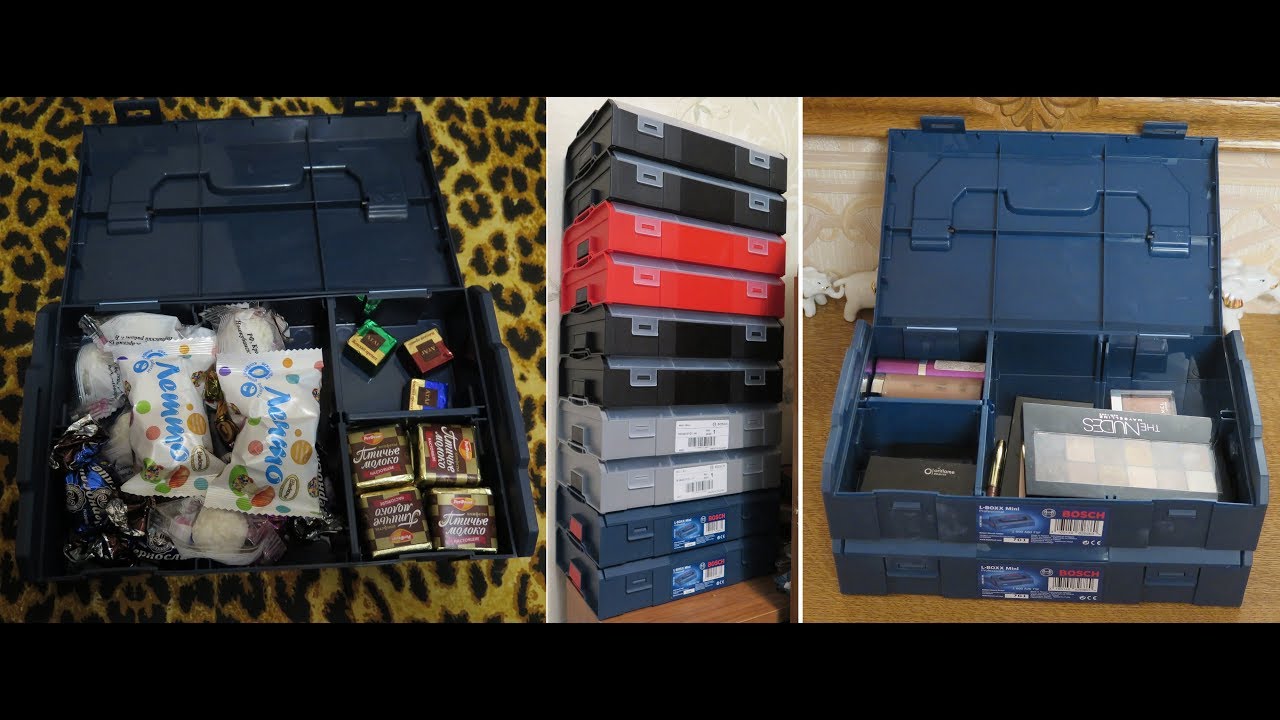 Хранение оснастки: mini l-boxx Bosch, Gedore, Fischer + i-boxx & boxx L&M