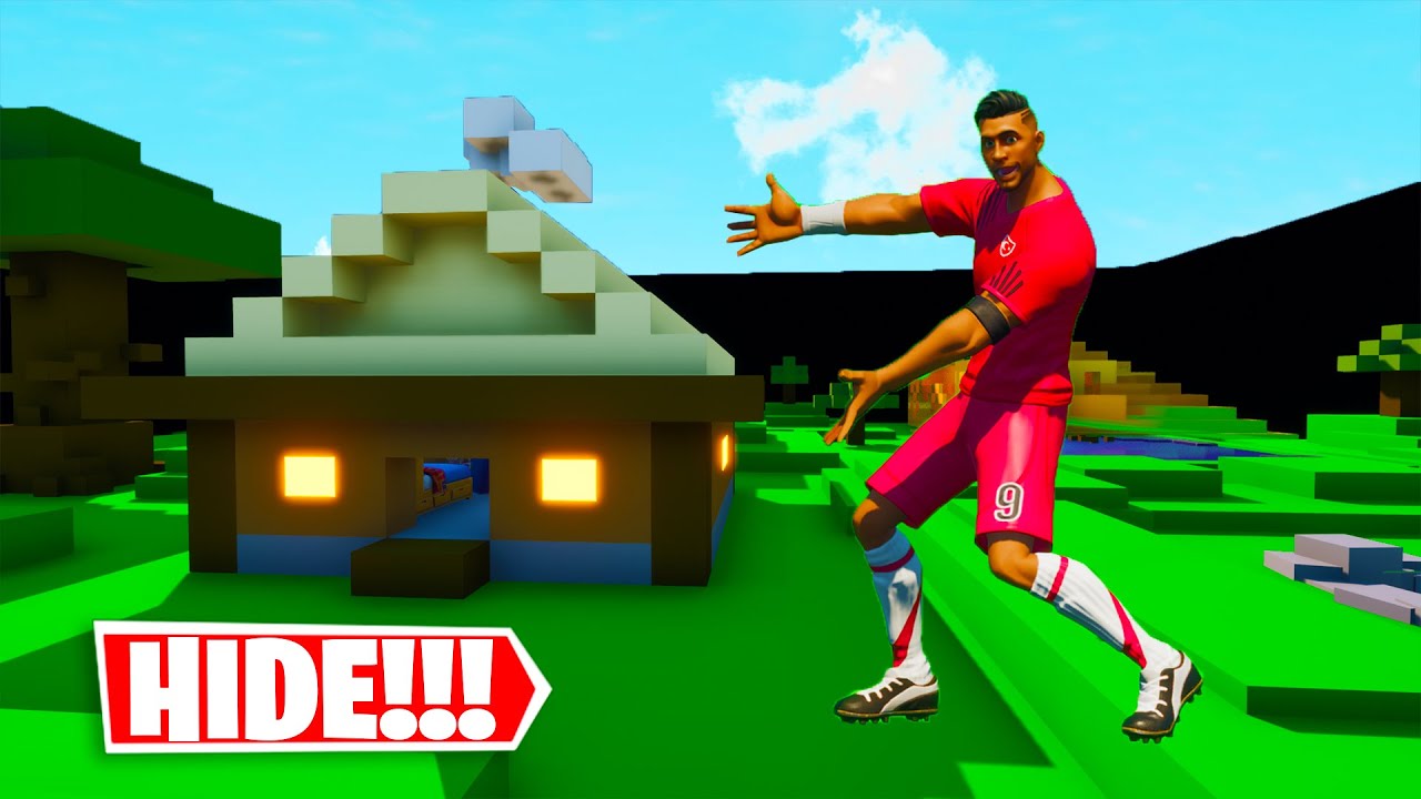 Fortnite MINECRAFT Hide & Seek! mit @kidmave @odumanpique @AANDRE