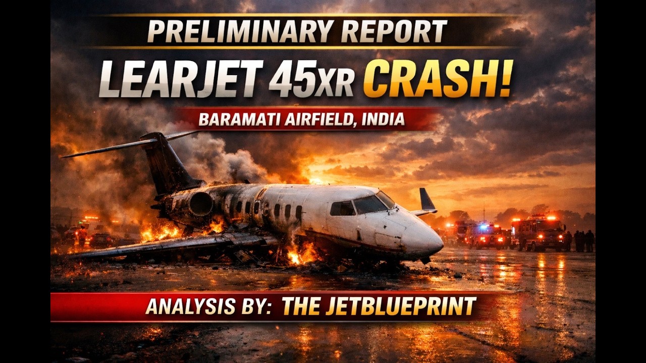 What Happened to the Learjet 45XR at Baramati? Full Crash Breakdown