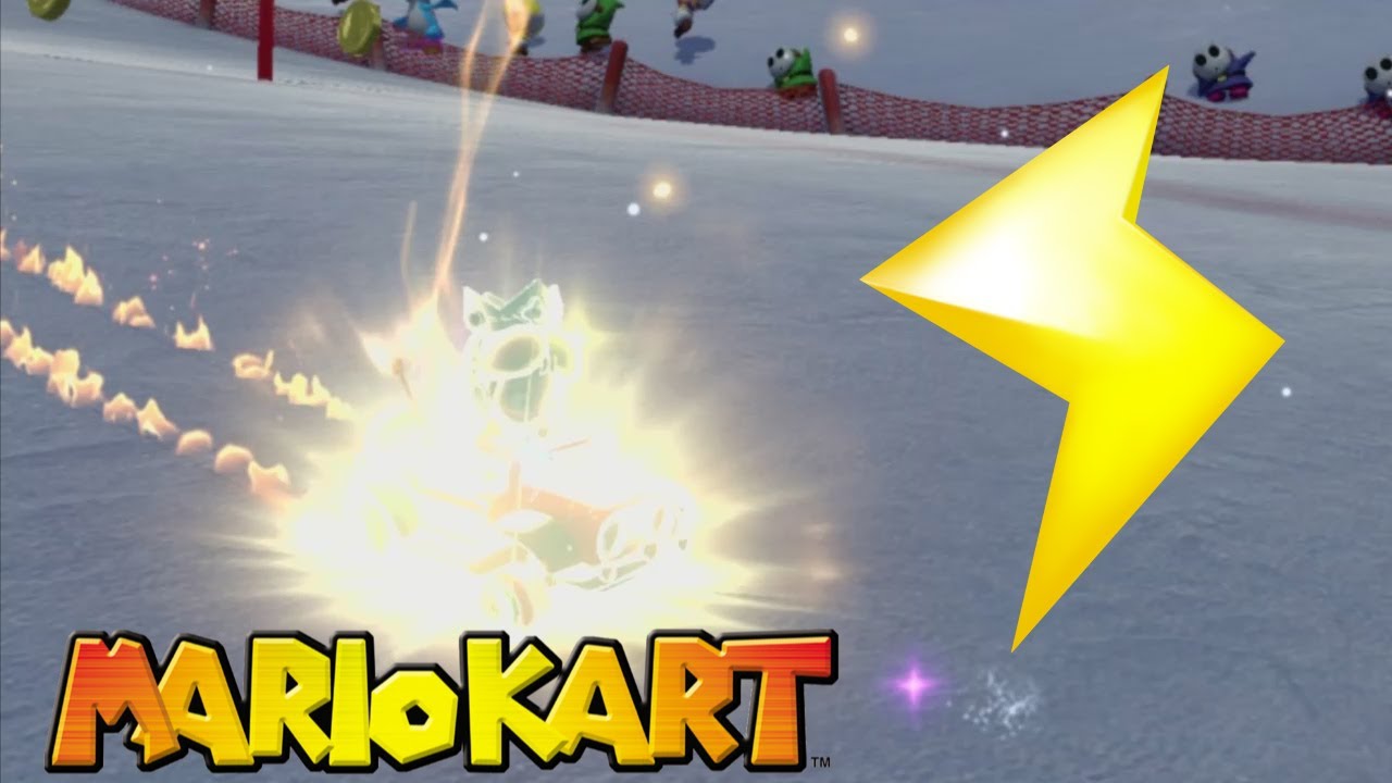 Mario Kart Lightning Bolt Dodge & Use Montage - MK8 Deluxe, Wii U, MK7, & MKWii!
