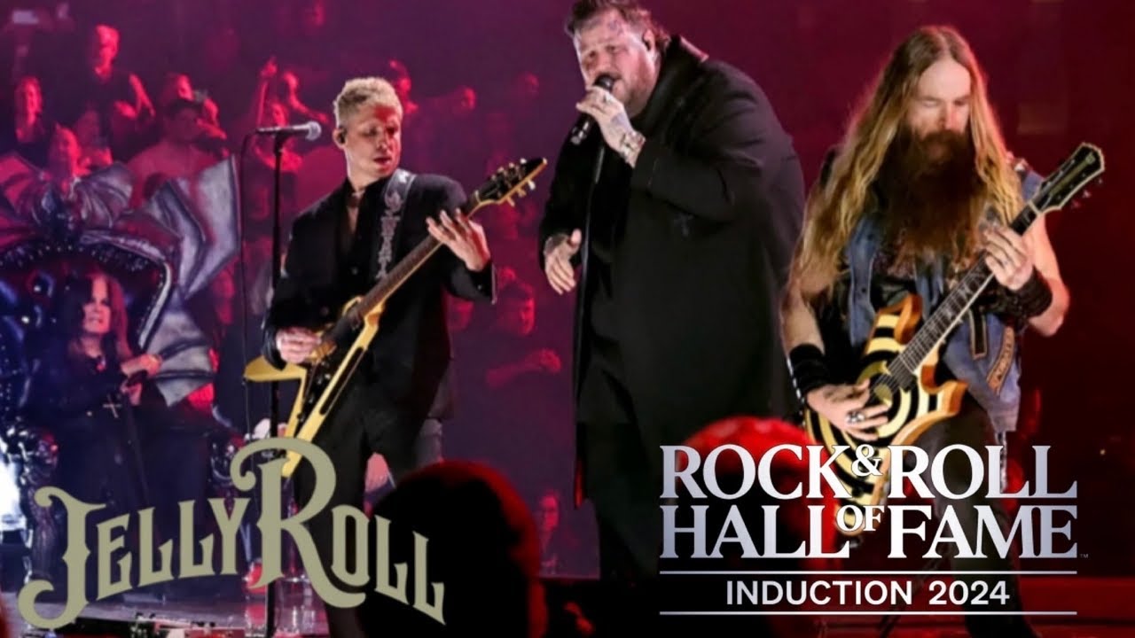 Watch Jelly Roll perform &lsquo;Mama, I&rsquo;m Coming Home&rsquo; at Rock and Roll Hall of Fame Induction Ceremony.