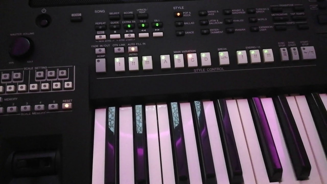 Yamaha PSR A2000 ORG TANITIMI 1