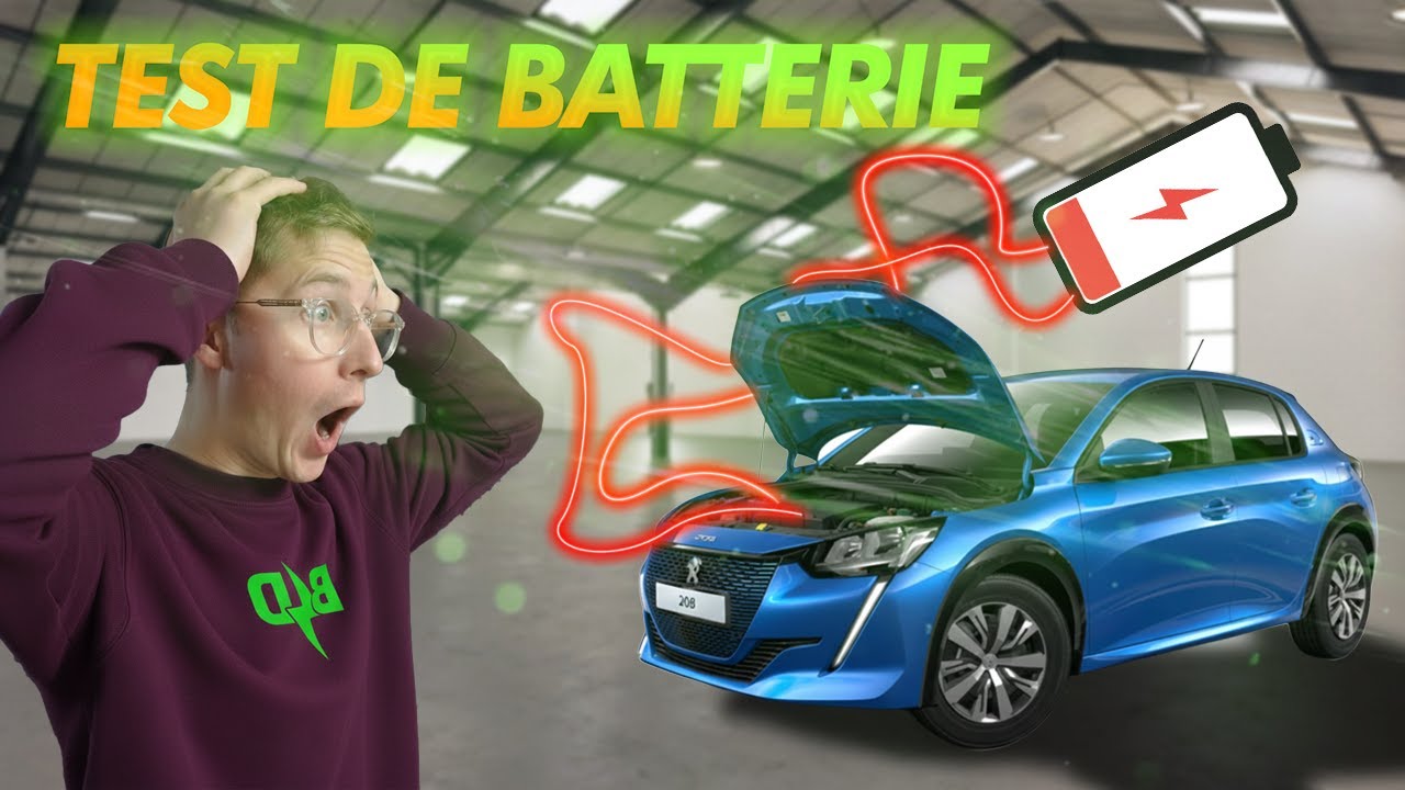 JE TESTE LA BATTERIE DE MA PEUGEOT E-208 APRÉS 4 ANS ...