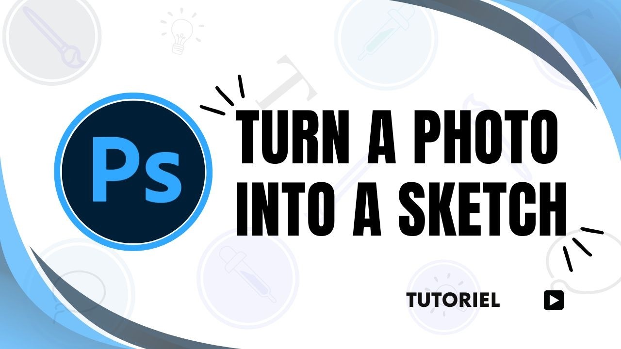 How to turn a photo into a sketch in Photoshop
