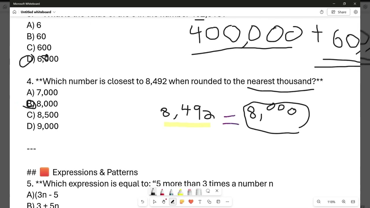 STAAR Prep for 4th and 5th Grade Students (Math)
