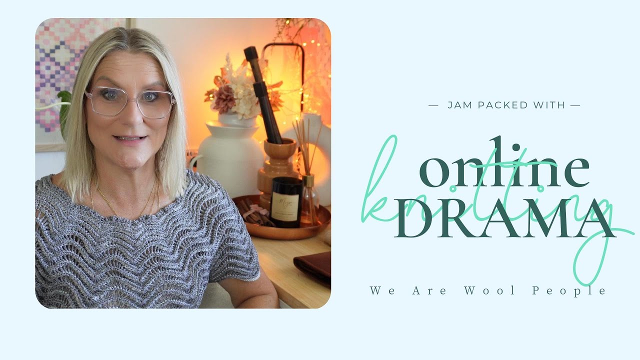 The online knitting  pattern theft drama, WIPS and a magic trick