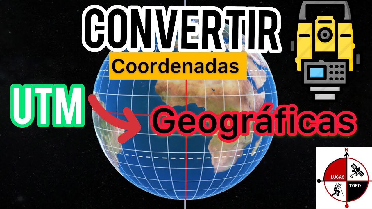 Convertir coordenadas UTM a geogr&aacute;ficas f&aacute;cil y r&aacute;pido