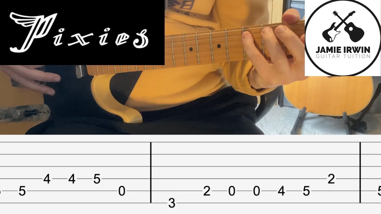 Pixies Here Comes Your Man Riff Guitar Lesson