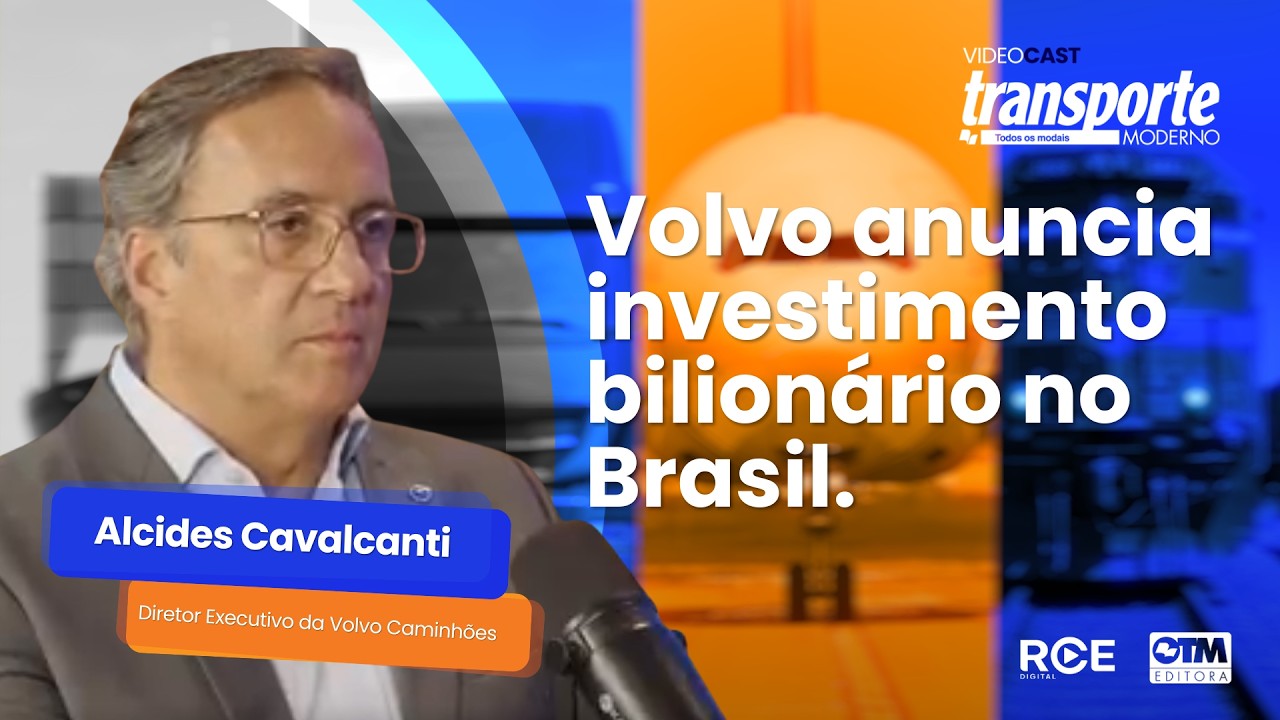 Investimentos e desafios do setor de caminhões | Com Alcides Cavalcanti, da Volvo Caminhões #38