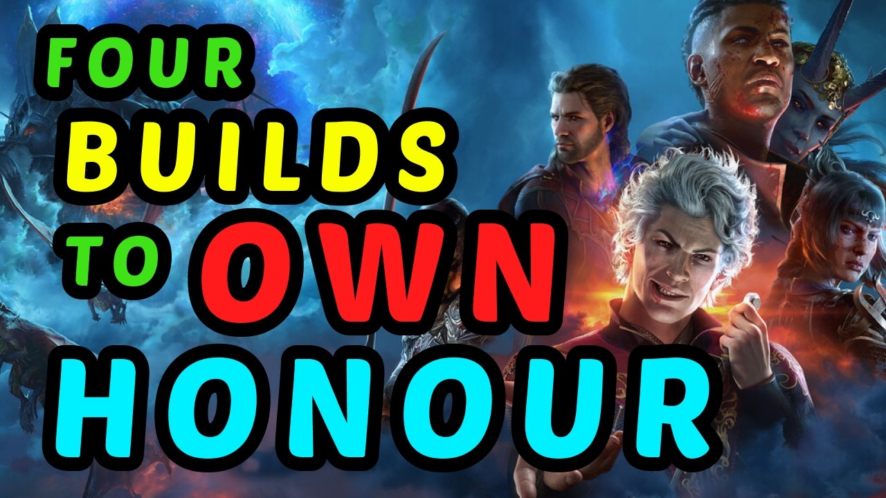 The BEST CONTROL PARTY In Baldur's Gate 3 - Honor Mode Full Party Build Guide
