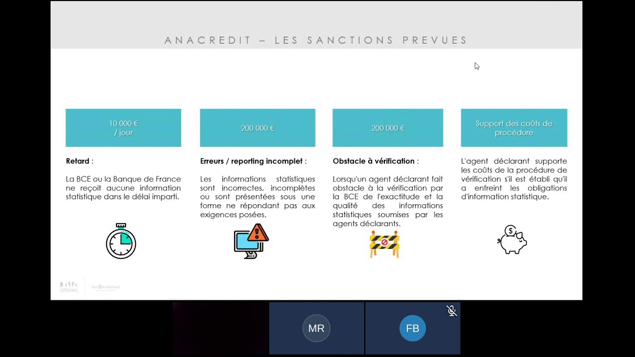 Webinar | AnaCrédit 2020 : C'est pour octobre. Préparez vous dès maintenant !