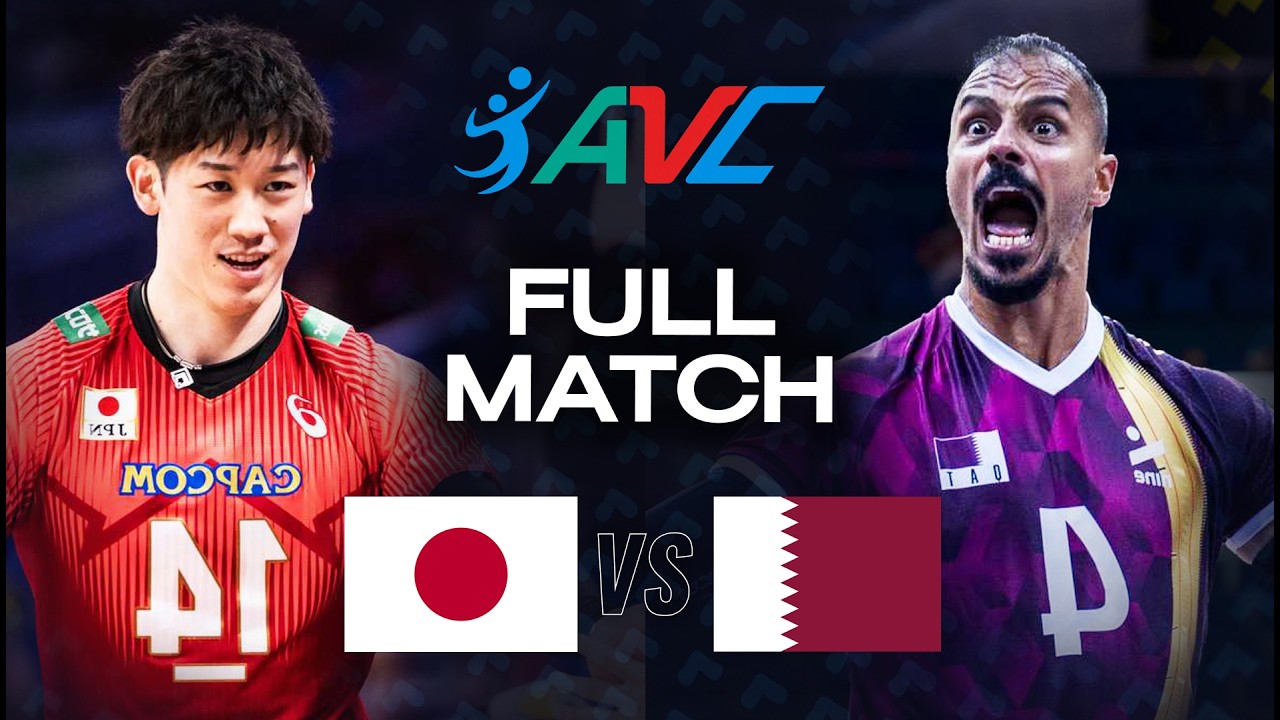 Japan 🇯🇵 vs. Qatar 🇶🇦 - Semi Final | AVC Men's Volleyball Continental Championship 2023 - Full Match