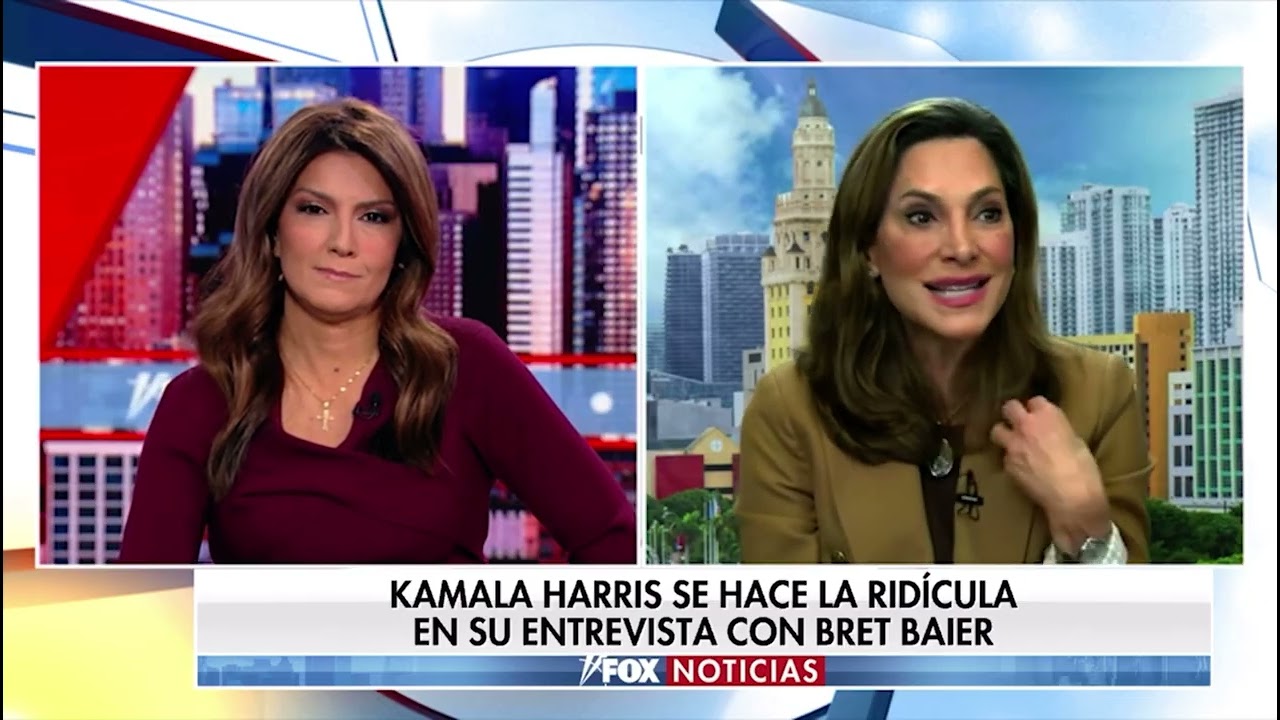 Rep. María E. Salazar se une a Fox Noticias para hablar de las políticas fallidas de la VP Harris