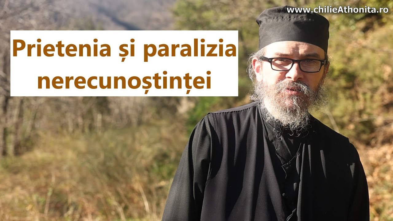 Prietenia și paralizia nerecunoștinței - p. Teologos