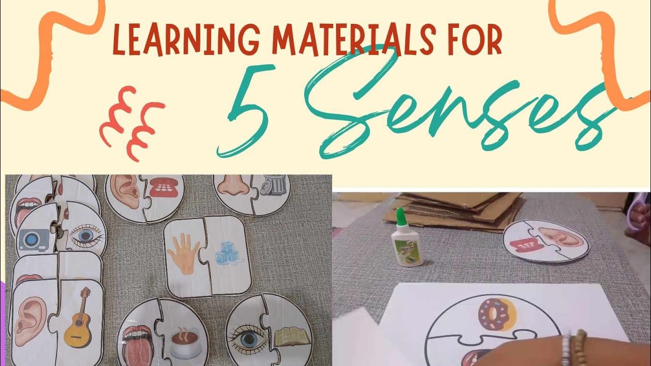 5SENSES LEARNING MATERIALS IDEA FOR TEACHING DEMONSTRATION