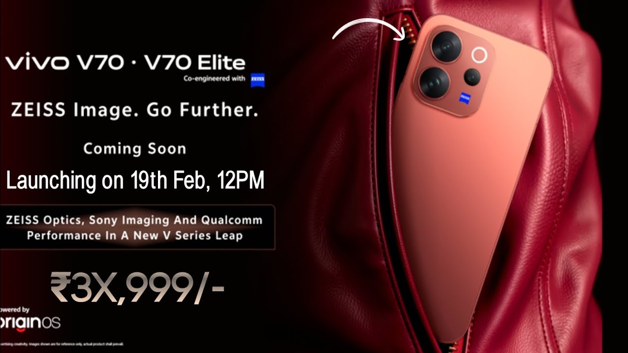 Vivo V70 Series - is Here! Snapdragon 8s Gen 3 + Zeiss Cameras 📸