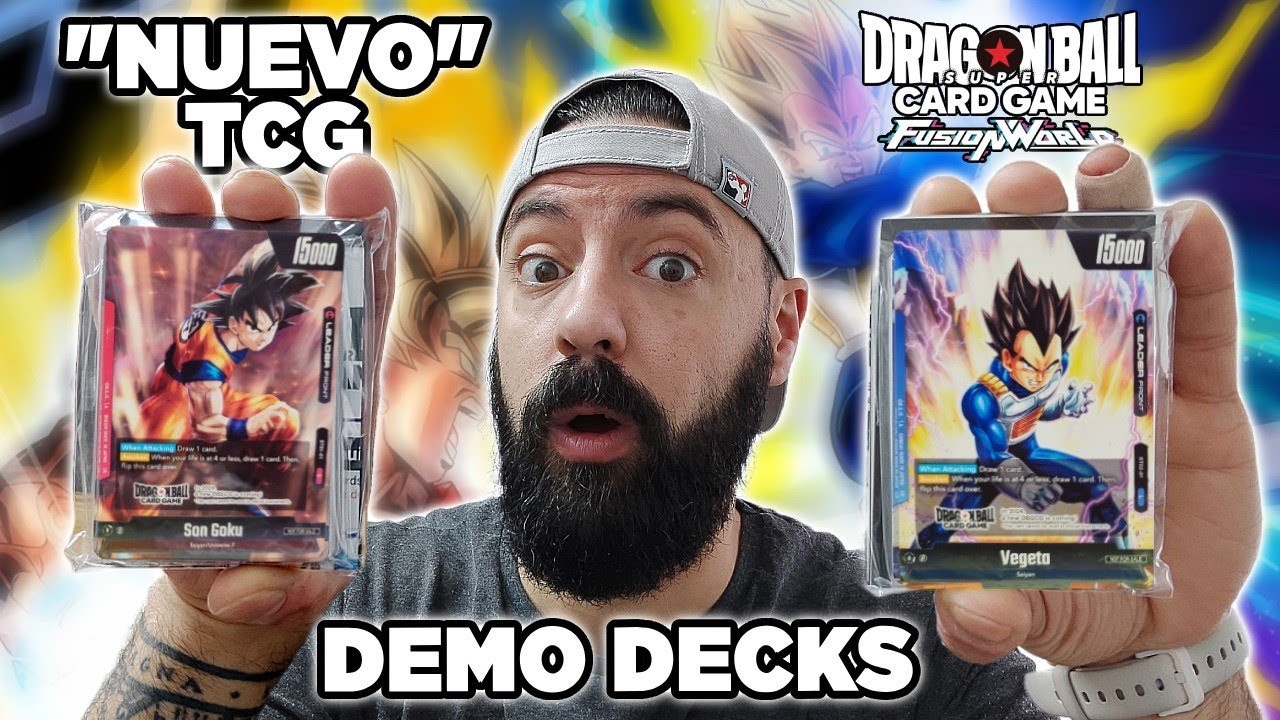 ¿GOKU O VEGETA? - ABRO LOS DEMO DECKS DEL 