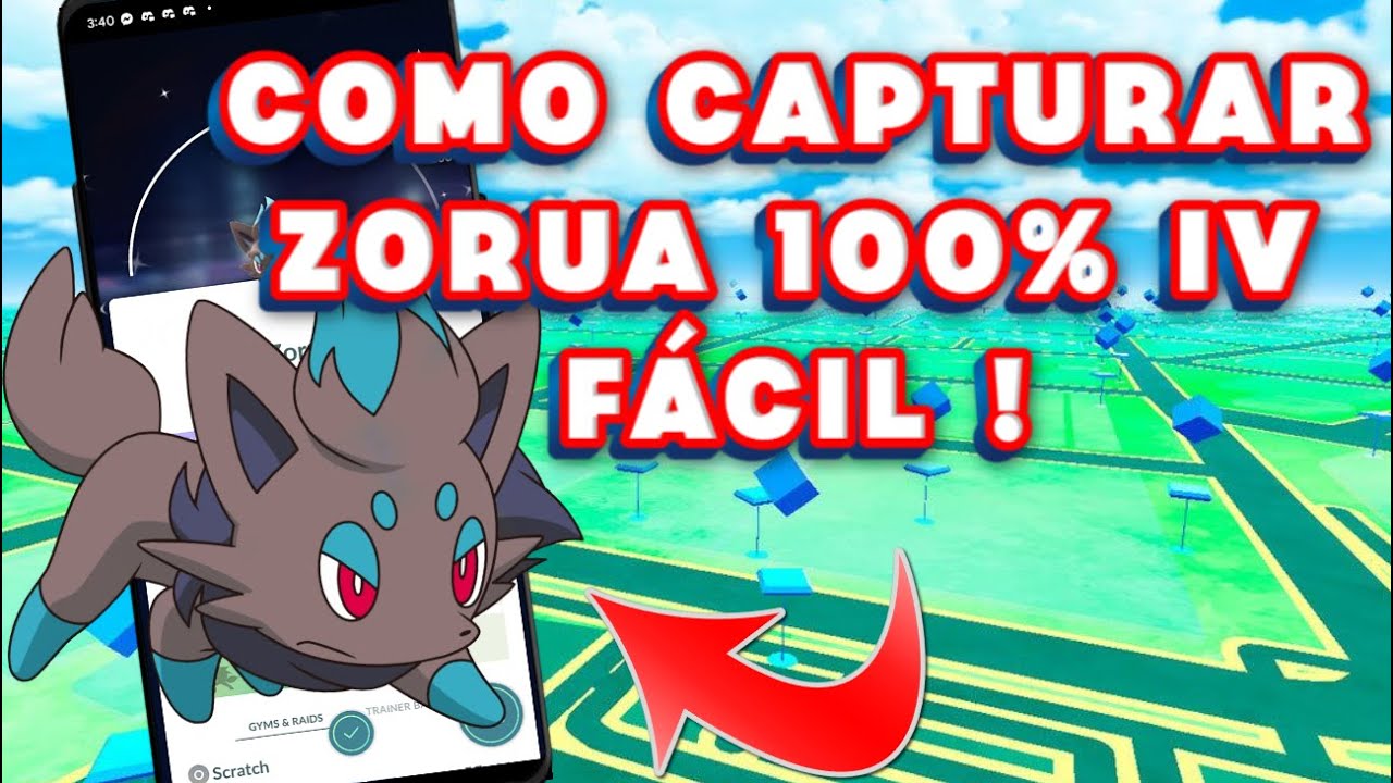100% IV блестящий Зоруа? Как легко поймать покемона в Pokemon Go с помощью поддельного GPS. Полно...