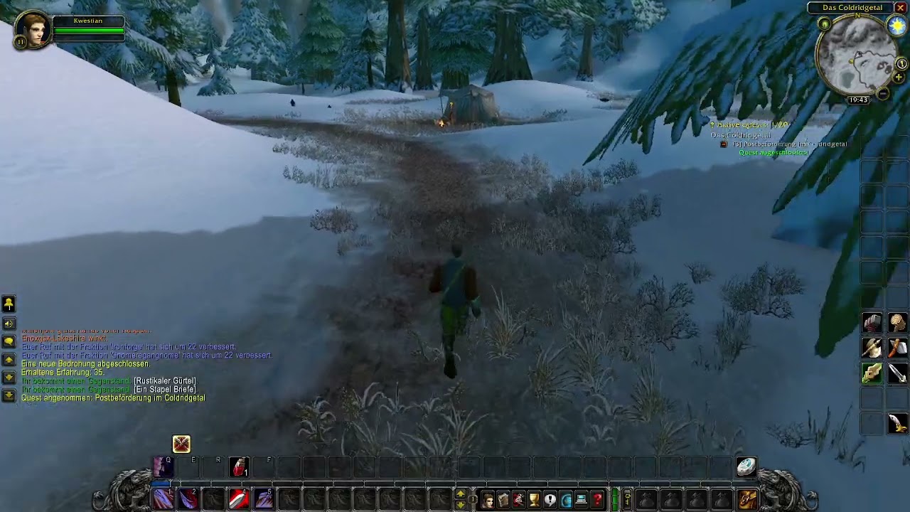 World of Warcraft Classic / Quest : Postbeförderung im Coldridgetal