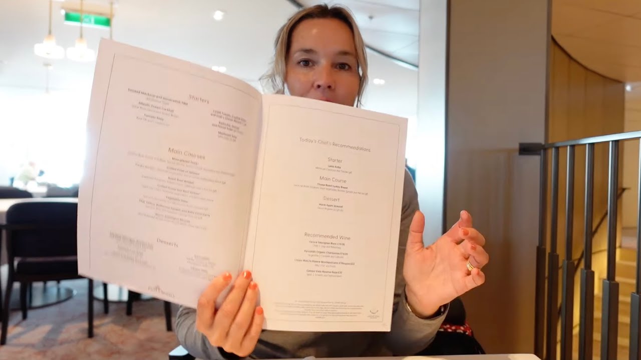 P&O IONA CRUISE SHIP | Freedom dining at Coral Restaurant lunch & evening meal review + more