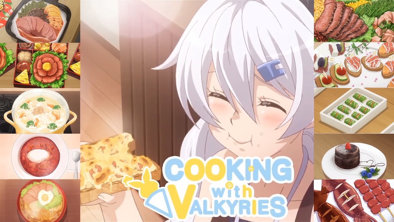 EVERY FOOD from Cooking with Valkyries