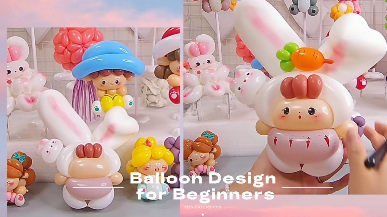 Дизайн воздушных шаров для начинающих | MeyiaArtBalloon