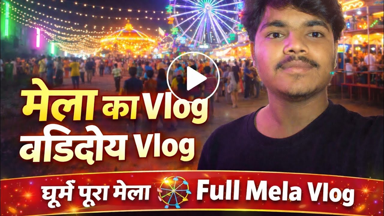 #vlogs गाँउ का मेला का फूल भिडियो vlog 🥰#desivlog #dailyvlog #villagevlog #firstvlog 