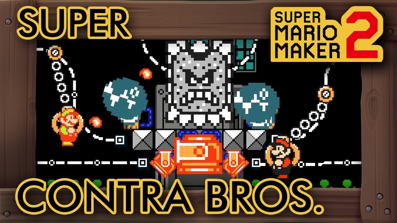 Super Mario Maker 2 - Fun Super Contra Bros 3 Level