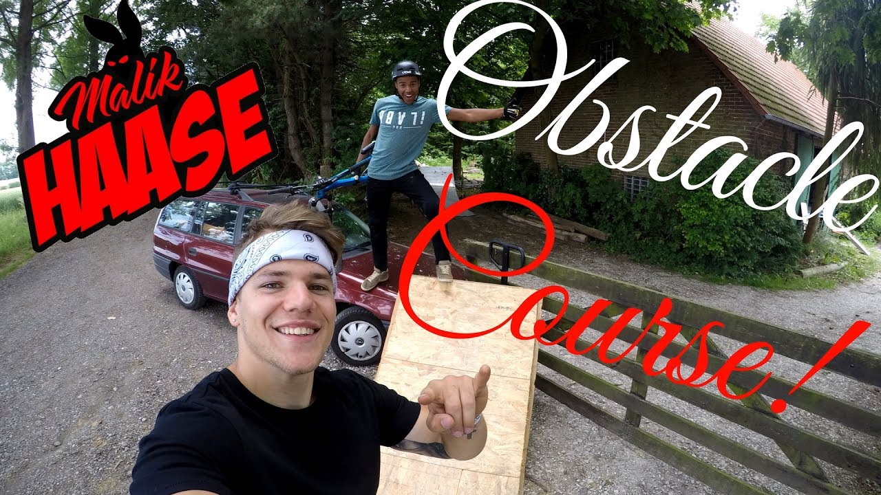 Bike-Parcours-Challenge mit Malik Haase!