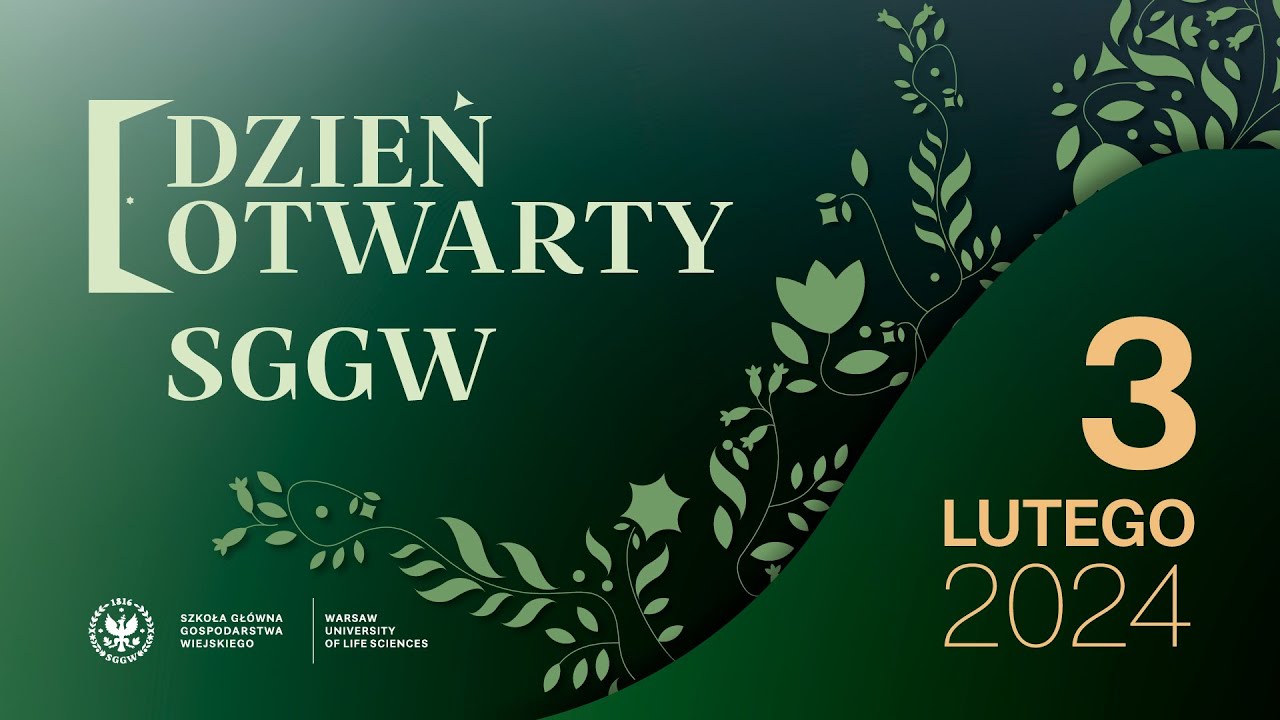 Dzień Otwarty w SGGW - ogólna prezentacja uczelni, Prorektor ds. Dydaktyki, prof. J. Gołębiewski