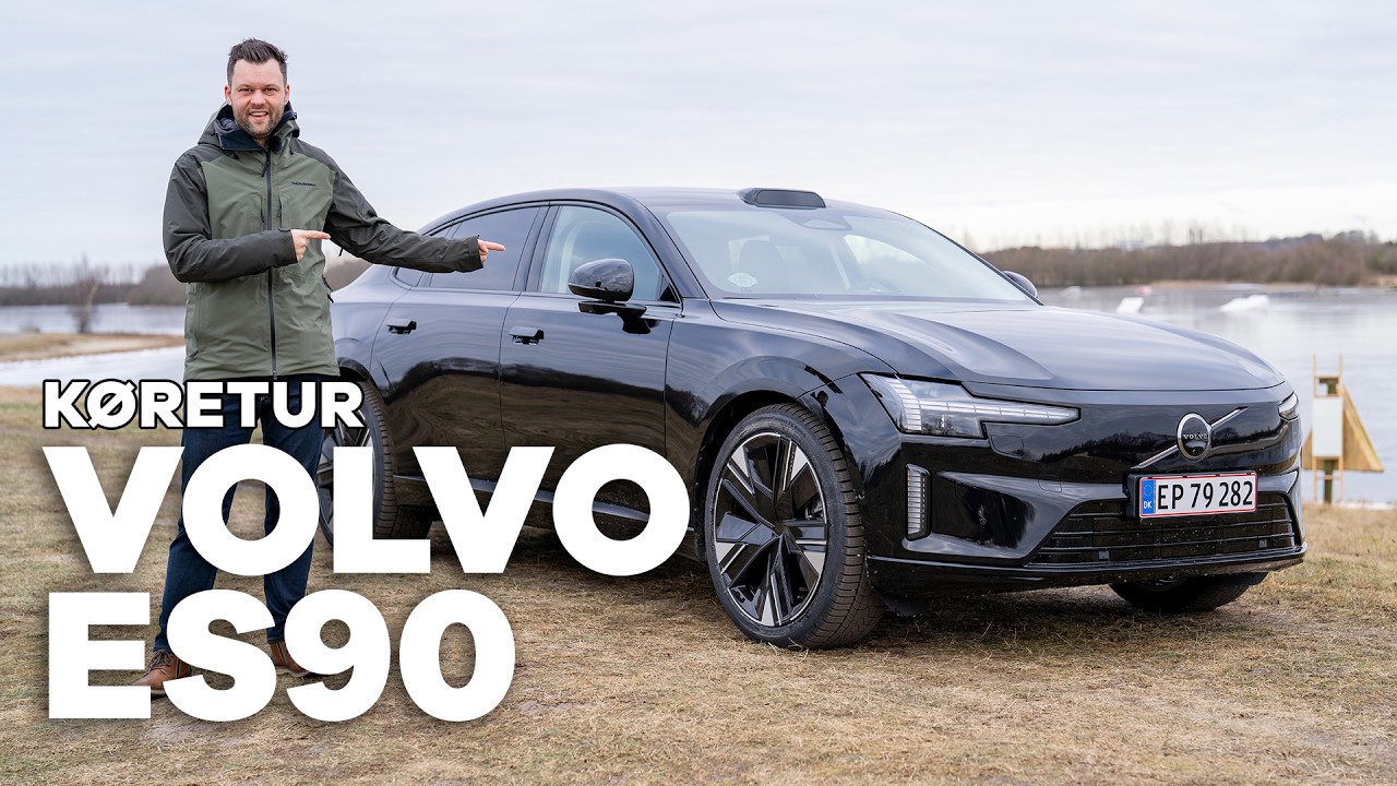 Veludstyret Volvo ES90 leverer støjsvag og høj kørekomfort | Bilguiden