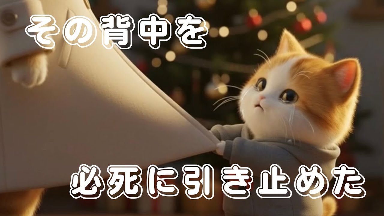 【泣ける猫の物語】泣いて笑ったクリスマス😿😸