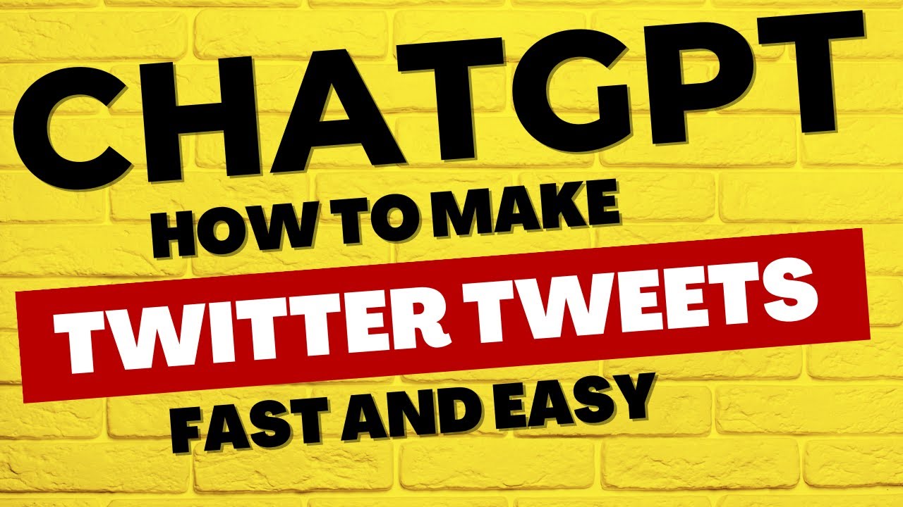 ChatGPT: How To Create A Twitter Tweet Content Planner