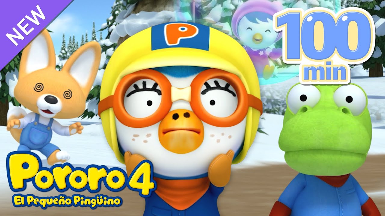 Pororo La Serie 4 | #11~18 Un día en el bosque Porong Porong | Dibujos animados | Pororo en Español