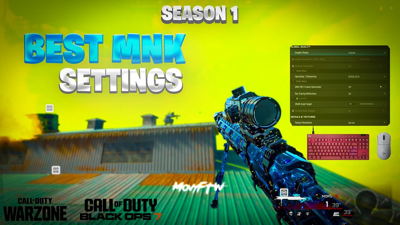 BEST SETTINGS KEYBOARD & MOUSE WARZONE 2026