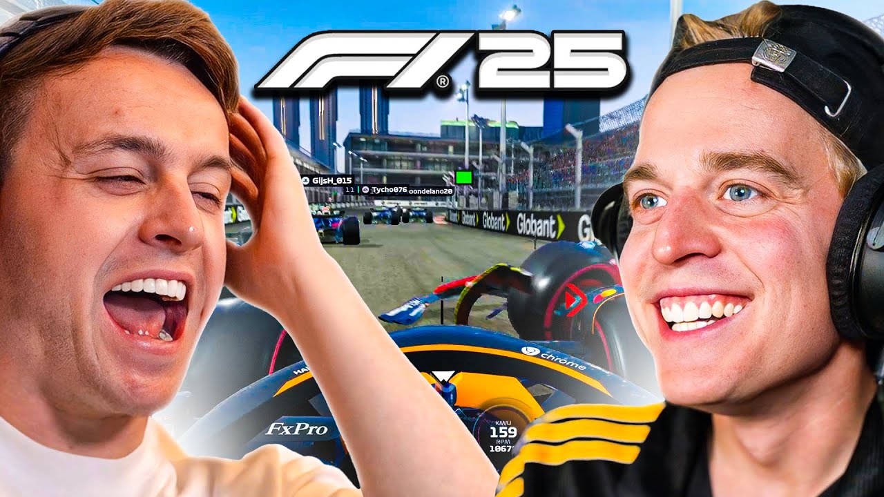 MATTHY EN ROBBIE SPELEN F1 2025